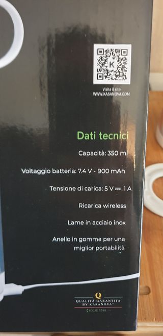 Frullatore portatile kasanova