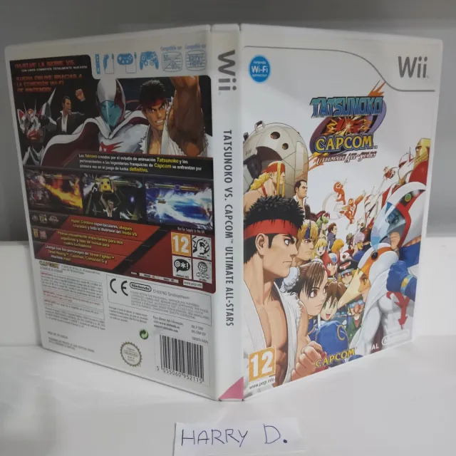 PAL ES Tatsunoko contro Capcom Ultimate All-Stars WII