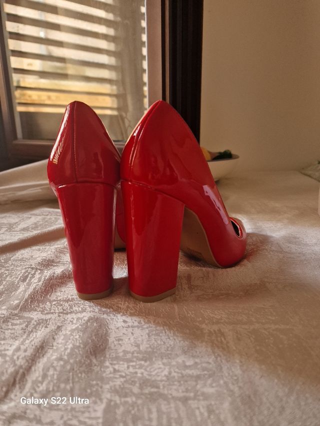 Scarpe con tacco 👠  rosse