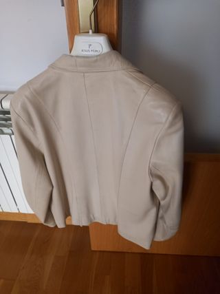 Cazadora piel mujer