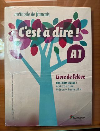 Libro de Francés. A1. Santillana