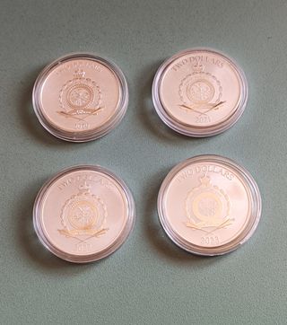 Onzas de plata serie escudos Stars Wars
