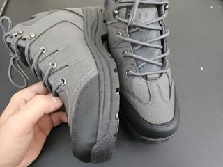 bota montaña hombre gris 44 de caballero duradera