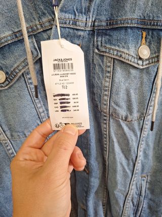 Chaqueta Vaquera Capucha