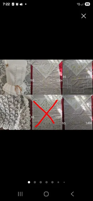 Manteletas de batista