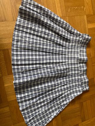 Falda de cuadros