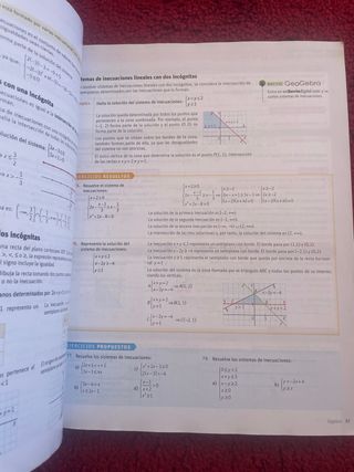 Libro Matemáticas I 1º Bachillerato SM