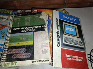 ORDENADOR Vintage MSX con manuales y accesorios