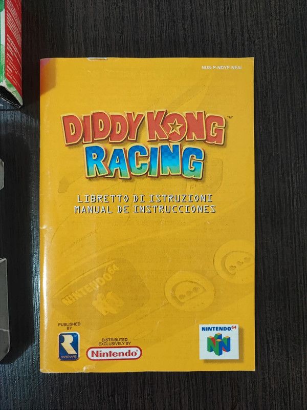 Diddy Kong racing Nintendo 64 Gig Donkey ita PAL