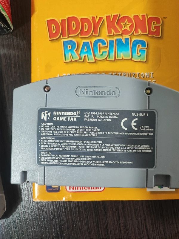 Diddy Kong racing Nintendo 64 Gig Donkey ita PAL