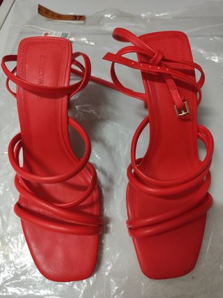 Sandalias de tacón mujer