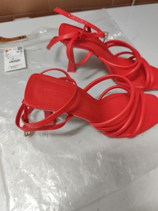 Sandalias de tacón mujer