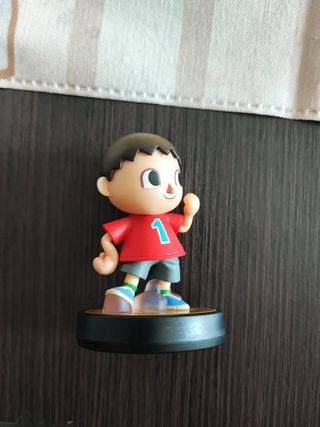 Amiibo super Villager animal crossing Nintendo