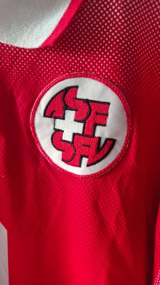 Camiseta Lotto Match Worn Suiza