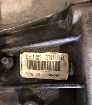 CAJA DE CAMBIO SCENIC 2, K9K  6 vel.