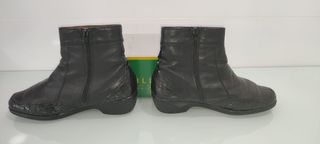 Botines piel buena marca 