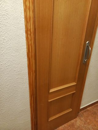 Puerta interior maciza corredera