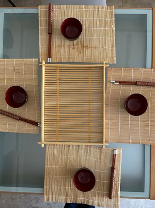 Juego vajilla asiática