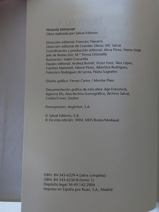 Historia Universal Los orígenes