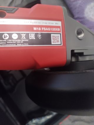 M18 FSAG125XB-0X radial milwaukee