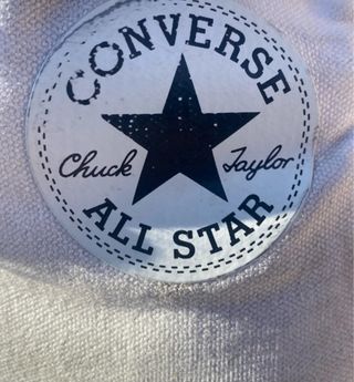 Converse blancas de bota con plataforma