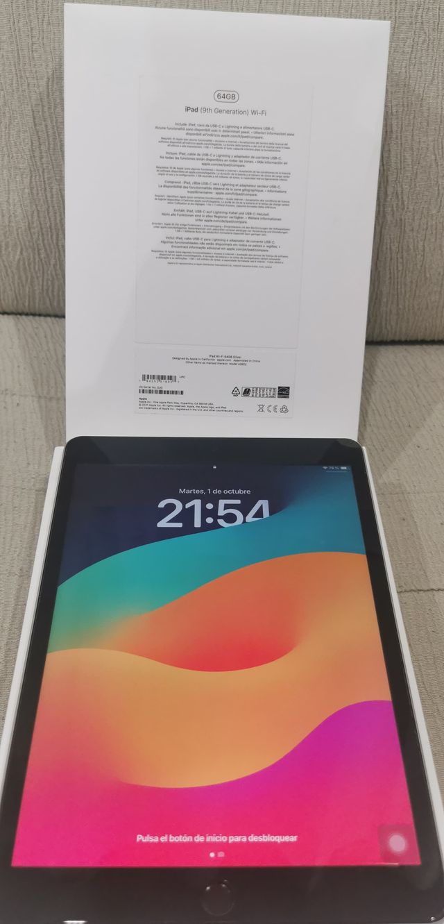Ipad 9⁰ Generacion (2022) Nuevo - (COLOR A ELEGIR)