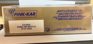 Vw BEETLE ESCARABAJO Split Slot Scalextric