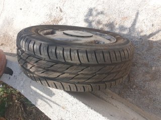 NEUMATICO + LLANTA 4 TORNILLOS