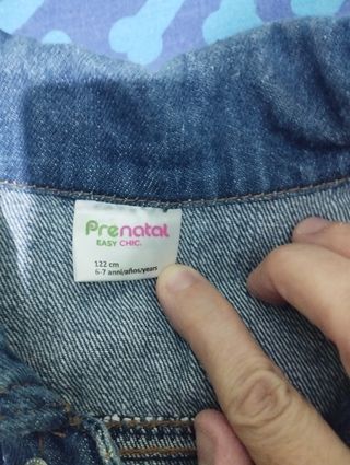Chaqueta vaquera niño