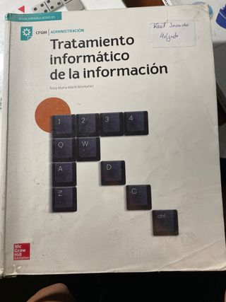 Tratamiento informatico de la información