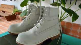 Botas Timberland montaña blancas
