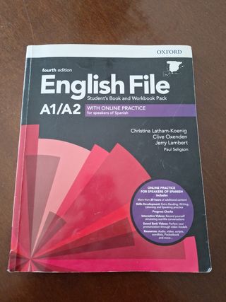 Libro escuela idiomas Inglés A1