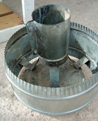 Sombrerete 8 cm para chimenea