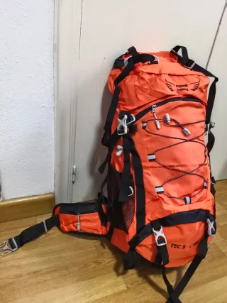 Senderismo camino de santiago mochila 60L