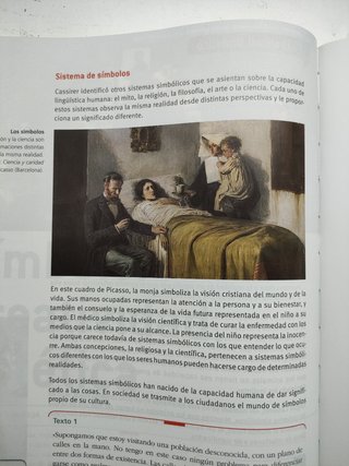 Libro de Filosofía de 1° Bach.