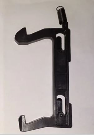 Gancho cierre puerta microondas, medida  9,5 cm.