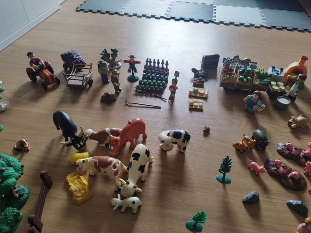 Lote animales de la granja