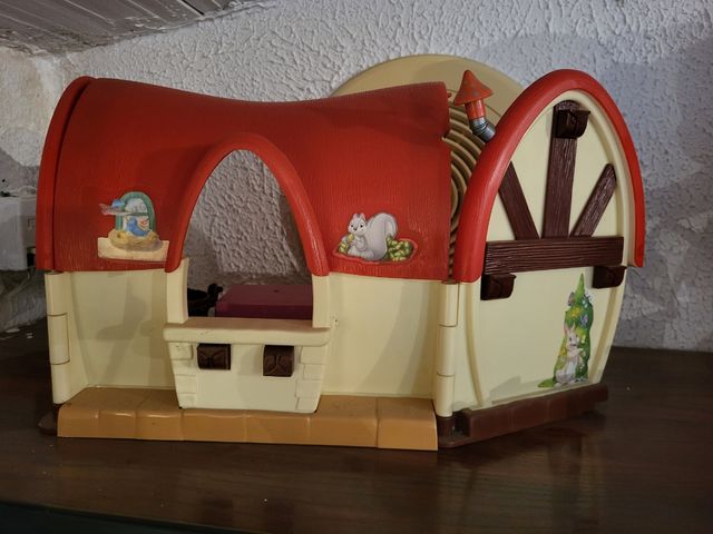 Casa blanca nieves y taller enanitos