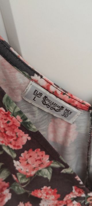 Camiseta flores