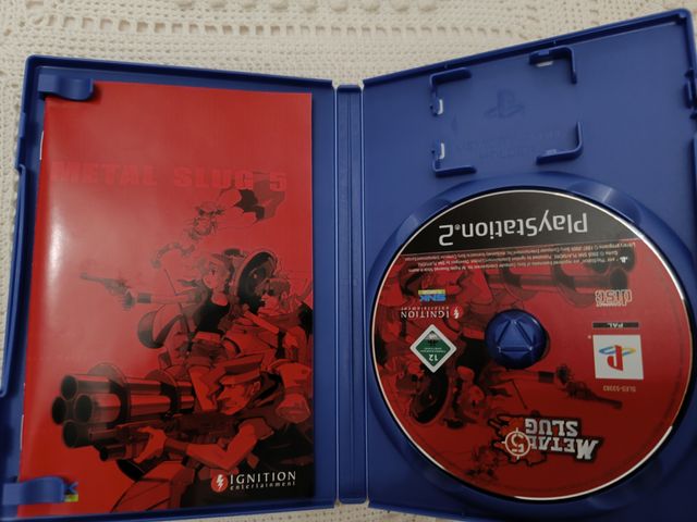 METAL SLUG 5 Snk Playmore PS2 PLAYSTATION 2 MINT