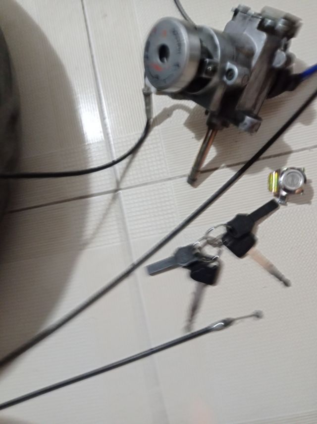 Cerradura completa kimco xciting 250cc