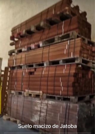 Tarima 100% maciza Jatoba 70 x 18
