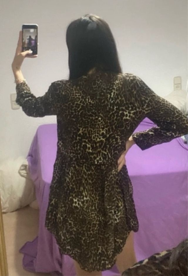 Vestido de leopardo