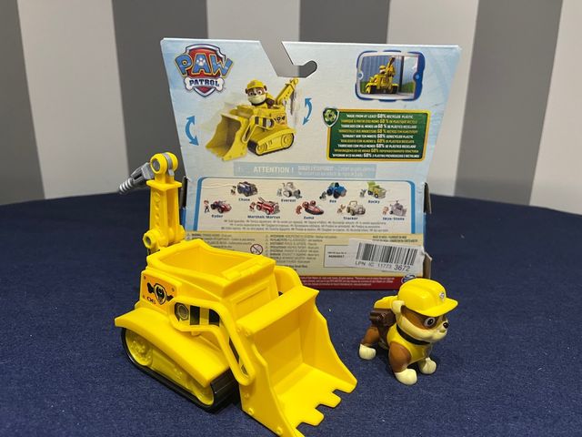Juguete Rubble patrulla canina