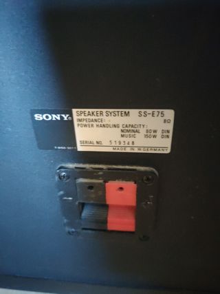 2  Altavoces SONY