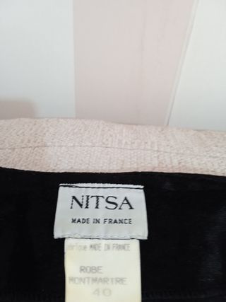 Vestido terciopelo manga larga 