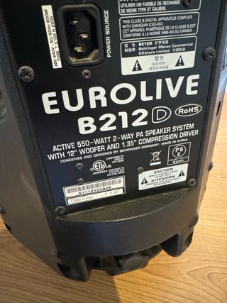 Altavoz amplificado 