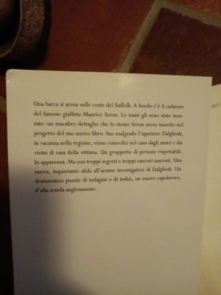 Libro thriller