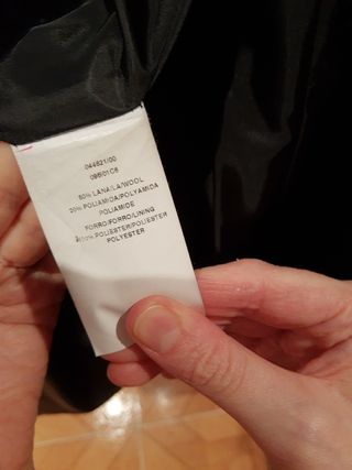 ABRIGO DE PAÑO MUJER