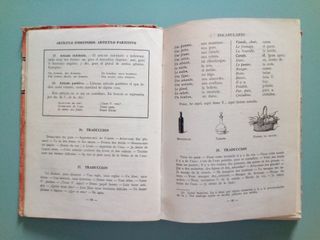 Libro antiguo "Francés primer curso"